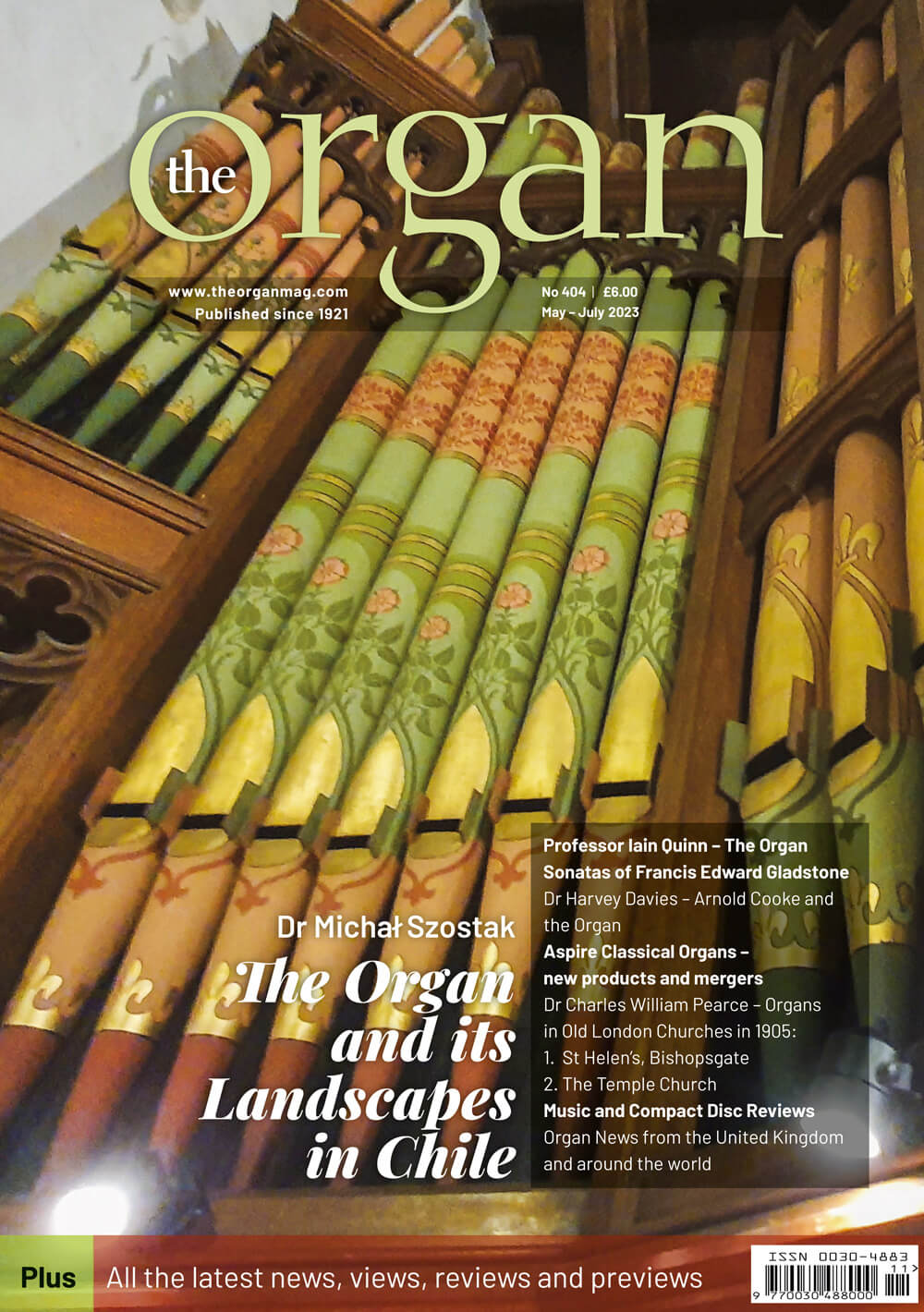The Organ magazine Spring 2023